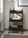 Carrito KANSTRUP acero negro Carrito KANSTRUP acero negro