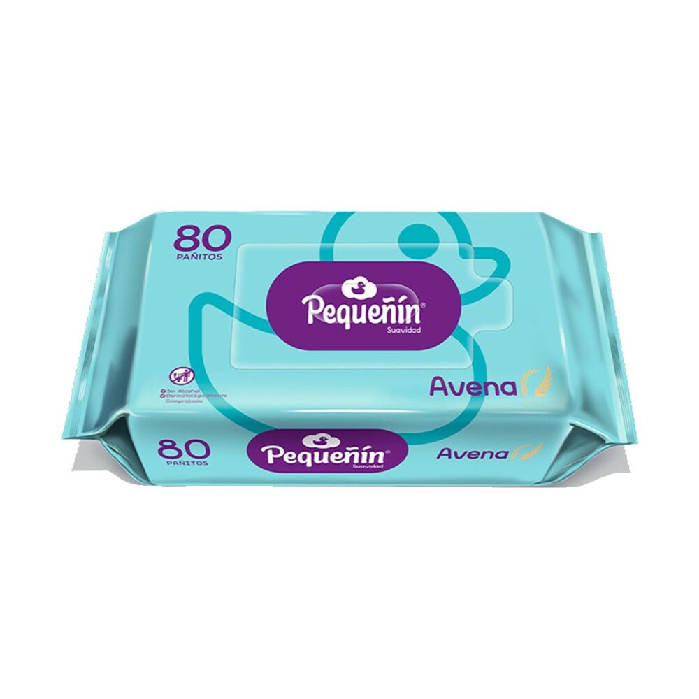PEQUEÑIN TOA HUMEDAS AVENA X 80 UNID única