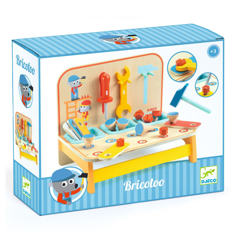 Set de herramientas Bricotoo Djeco Set de herramientas Bricotoo Djeco