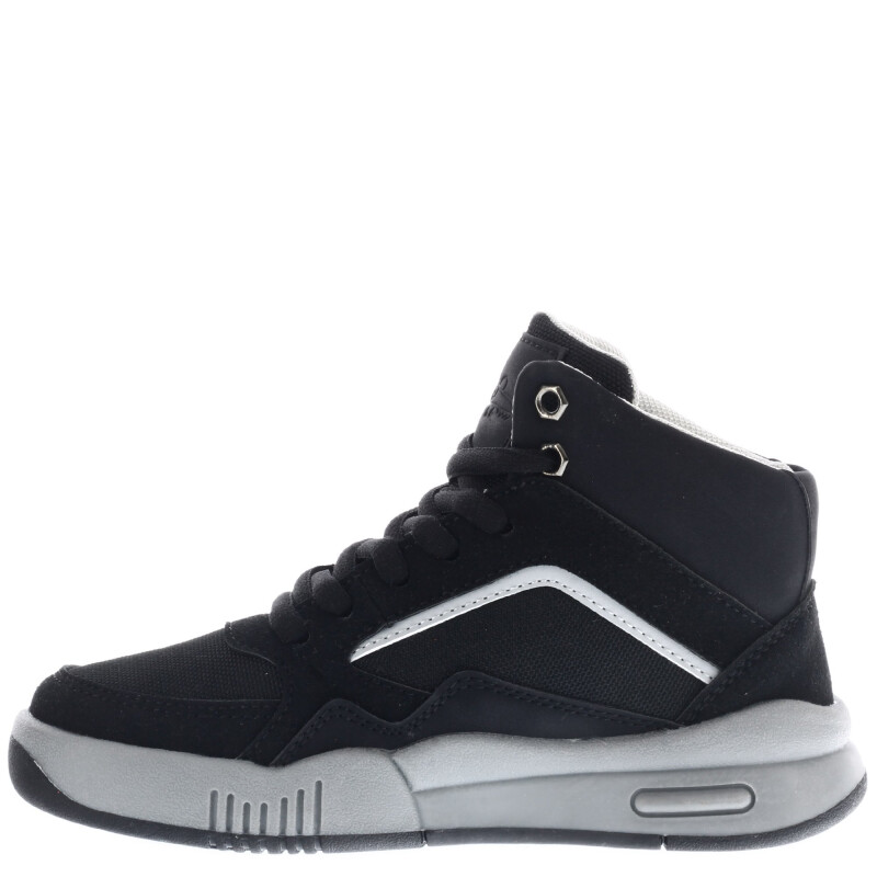 Botas de Niño Croco Kids Botita TINO acordonada Negro
