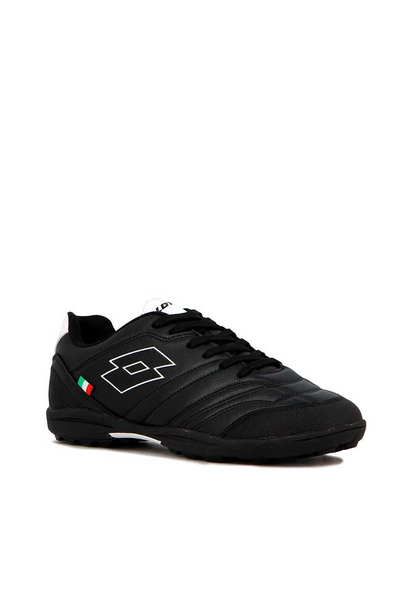 ZAPATO DE FUTBOL 5 LOTTO NAPOLES-TF-M Negro