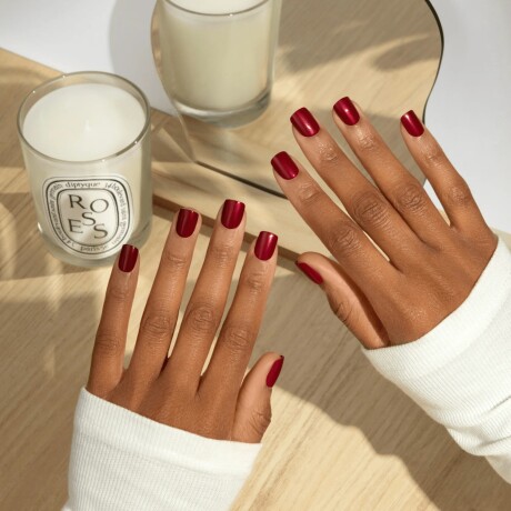 Uñas autoadhesivas Impress x30 Red Velvet talle S