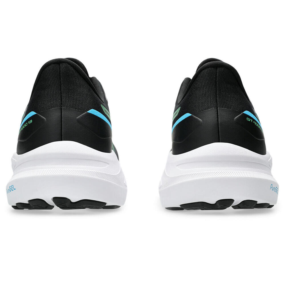 Zapatillas Running Gt-1000 13 Hombre Black/digital Aqua