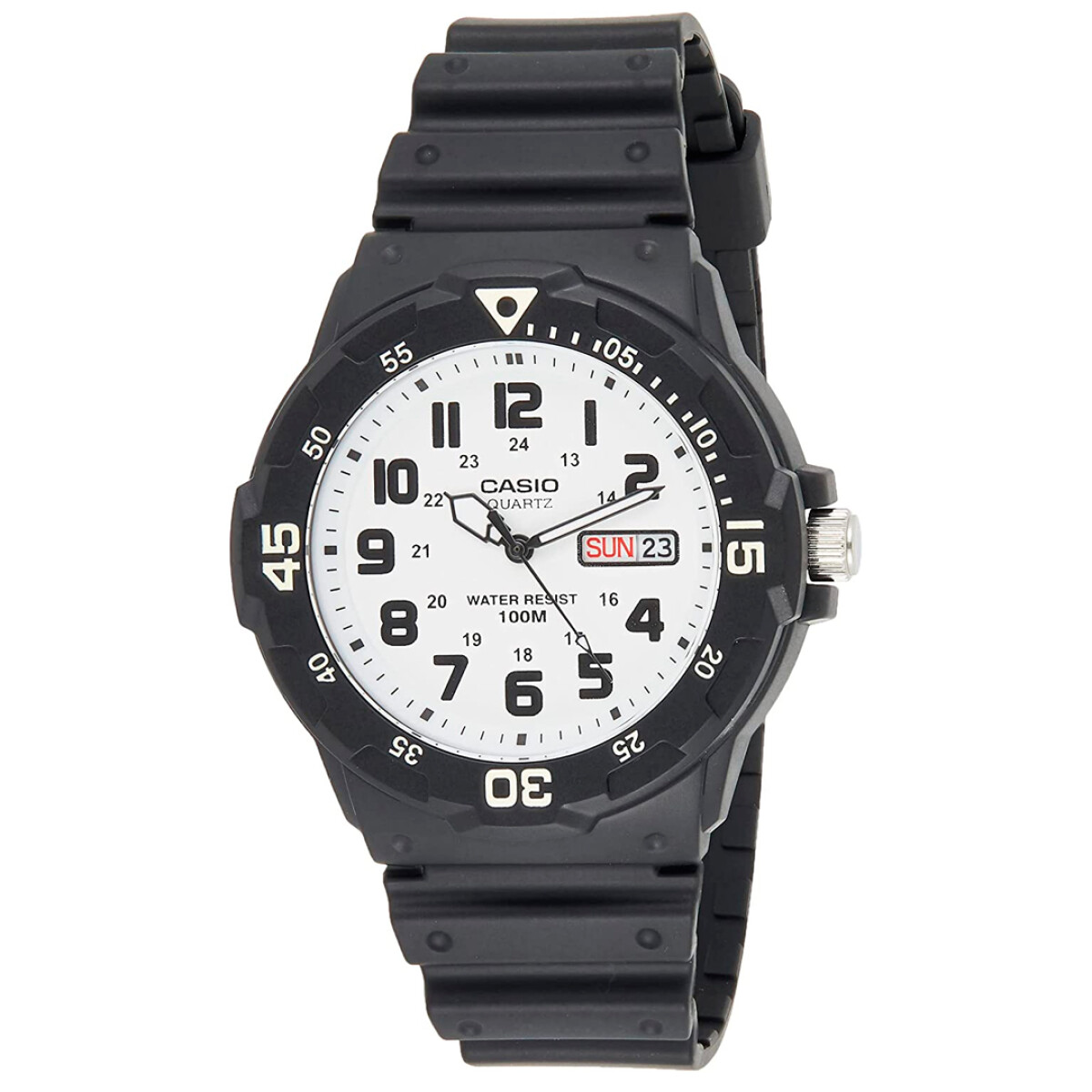 Reloj CASIO MRW200H-7BDF Resina Negro Esfera 44mm 