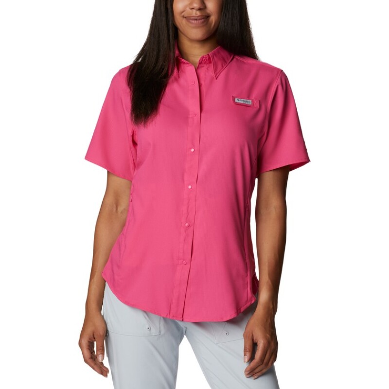 Camisa PFG Tamiami Mujer ULTRA PINK DAR