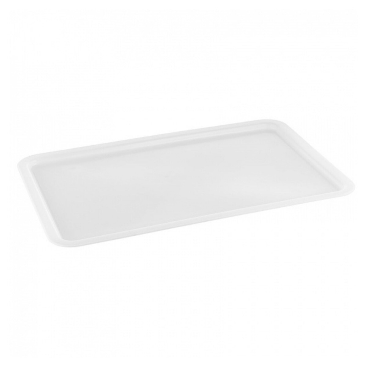 Tapa blanca de polietileno para contenedor de masa de pizza 60 × 40 cm | Gastroplast GPHLPE01 