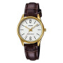 Reloj CASIO LTPV005GL-7BUDF Cuero Marron Esfera 30mm 0