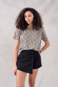 Remerón Oversize Animal Print Multi