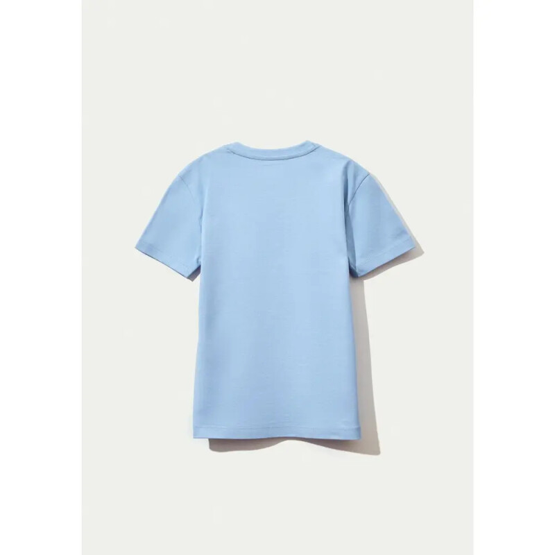 CAMISETA MM MASC AZUL CLARO