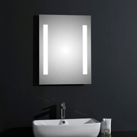Espejo Rectangular con Luz LED Sensi D Acqua Paris 70x50cm Espejo Rectangular con Luz LED Sensi D Acqua Paris 70x50cm