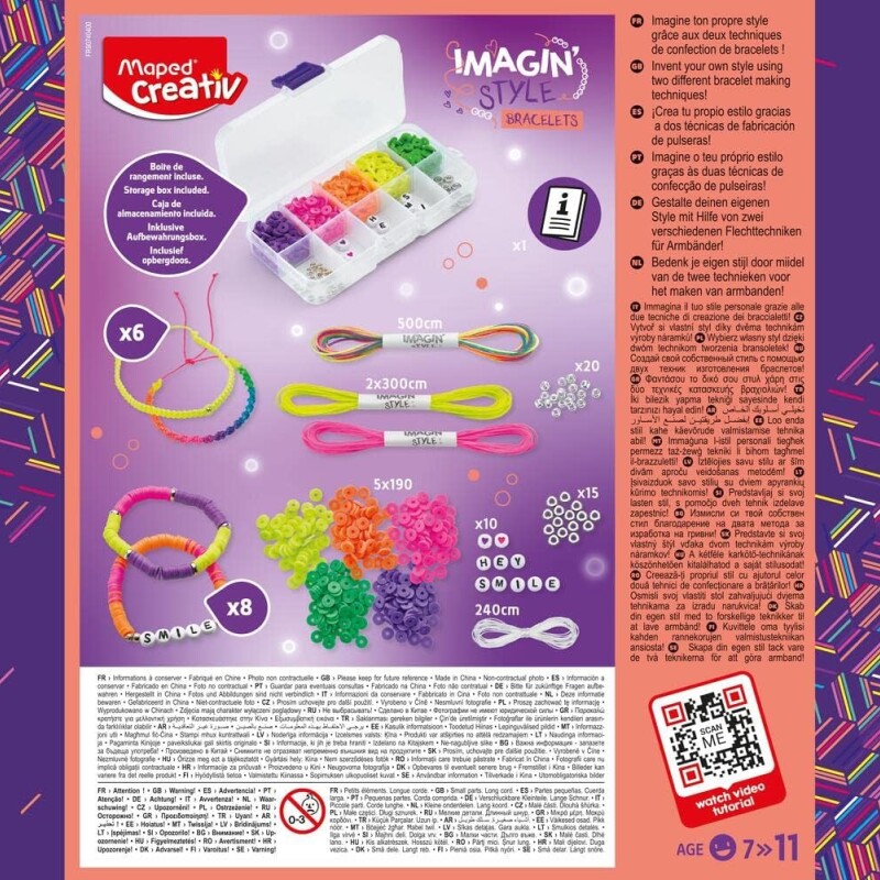 Set para hacer pulseras Imagin Style Set para hacer pulseras Imagin Style