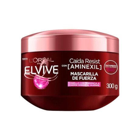 Mascarilla de Fuerza L'Oréal Paris Elvive Caída Resist 300gr Mascarilla de Fuerza L'Oréal Paris Elvive Caída Resist 300gr