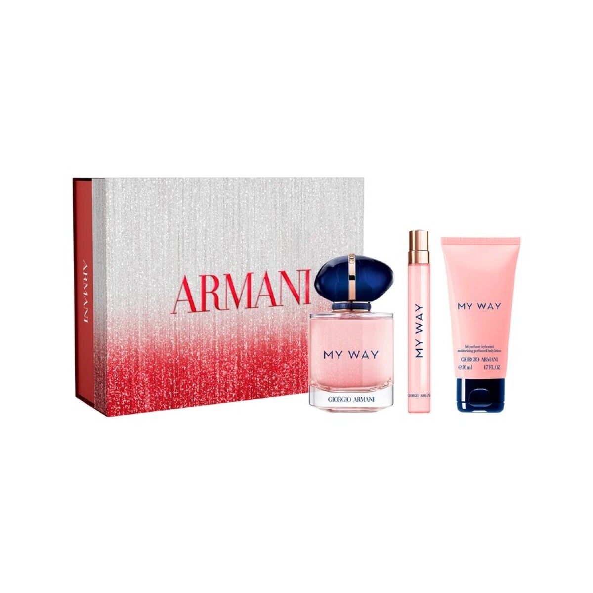 Set Perfume Giorgio Armani My Way Edp 90ML 