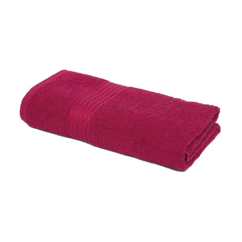 Toalla Baño Prisma Dohler 70 x 140 cm 100% Algodón CEREZA