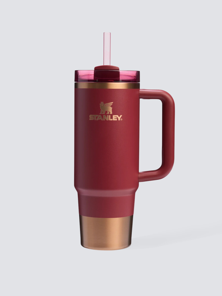 Stanley Quencher H2.0 Tumbler The Flowstate 30oz Oro - Bordó 
