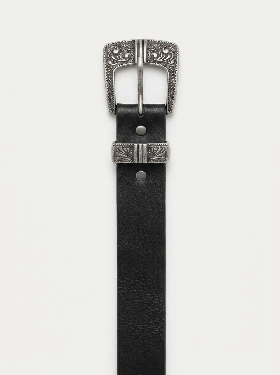 Cinturón boho - negro 