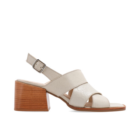 SANDALIAS CUERO VENET - PADRIO BEIGE