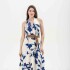 VESTIDO FLOR AZUL