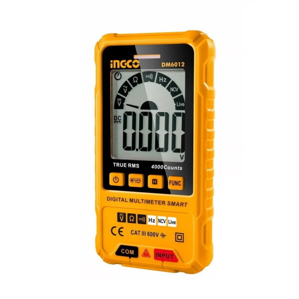 TESTER MULTIMETRO INGCO DM6012 TESTER MULTIMETRO INGCO DM6012