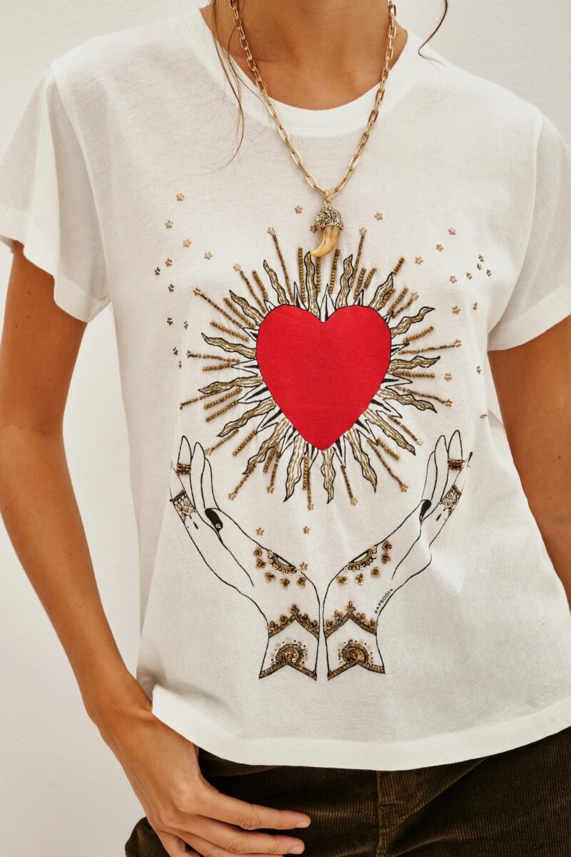 Remera Namaste Crudo