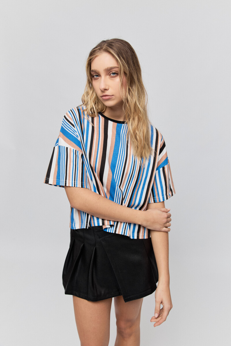 REMERA YOLO Azul