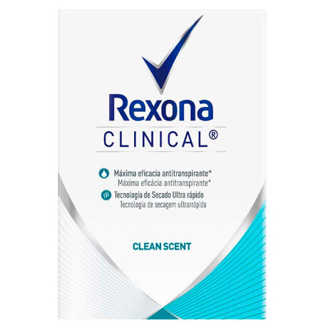 Desodorante Crema Clinical REXONA Women Clean Scent Desodorante Crema Clinical REXONA Women Clean Scent