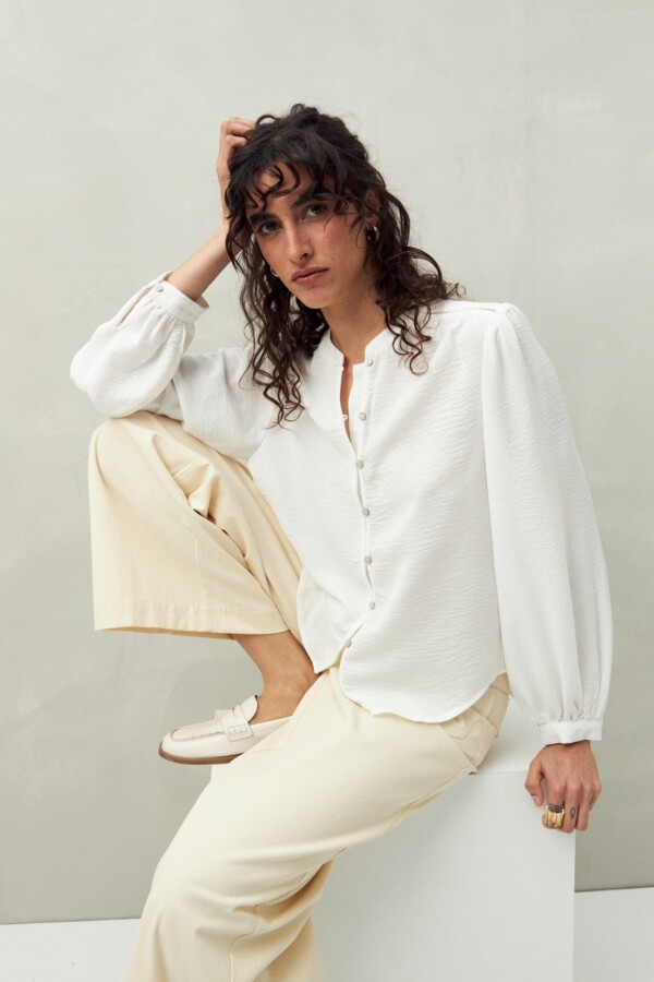 CAMISA BLOSSOM Crudo