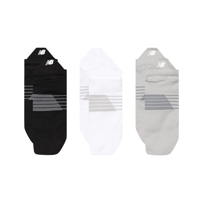 Medias New Balance Unisex - PRO RUNNING TAB - LAS35106AS1 BLACK/WHITE/GREY