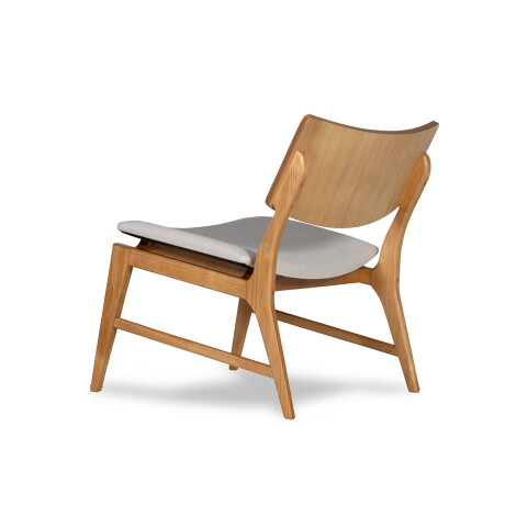 Butaca Zoe - Cedro - Tela Rústica Rustico beige (4F)