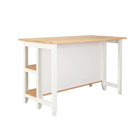 ISLA 150 CM MADERA BLANCO RAGUSA