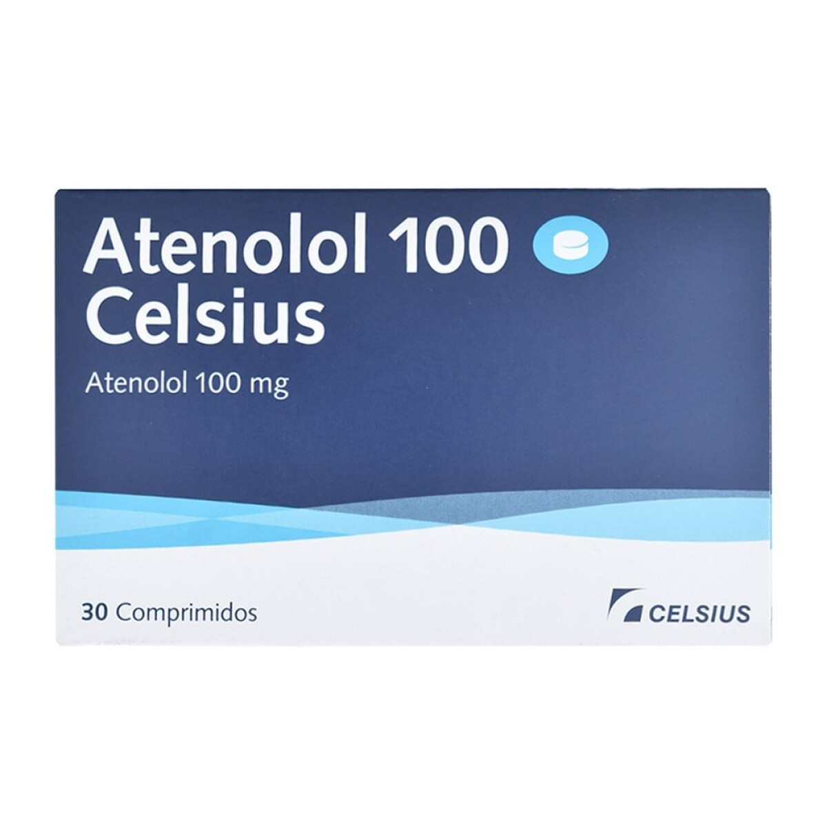 Atenolol Celsius 100 Mg X30 Comprimidos Antihipertensivo 