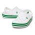 Crocs Crocband Clog K - Niños más de 5 años White/green Ivy
