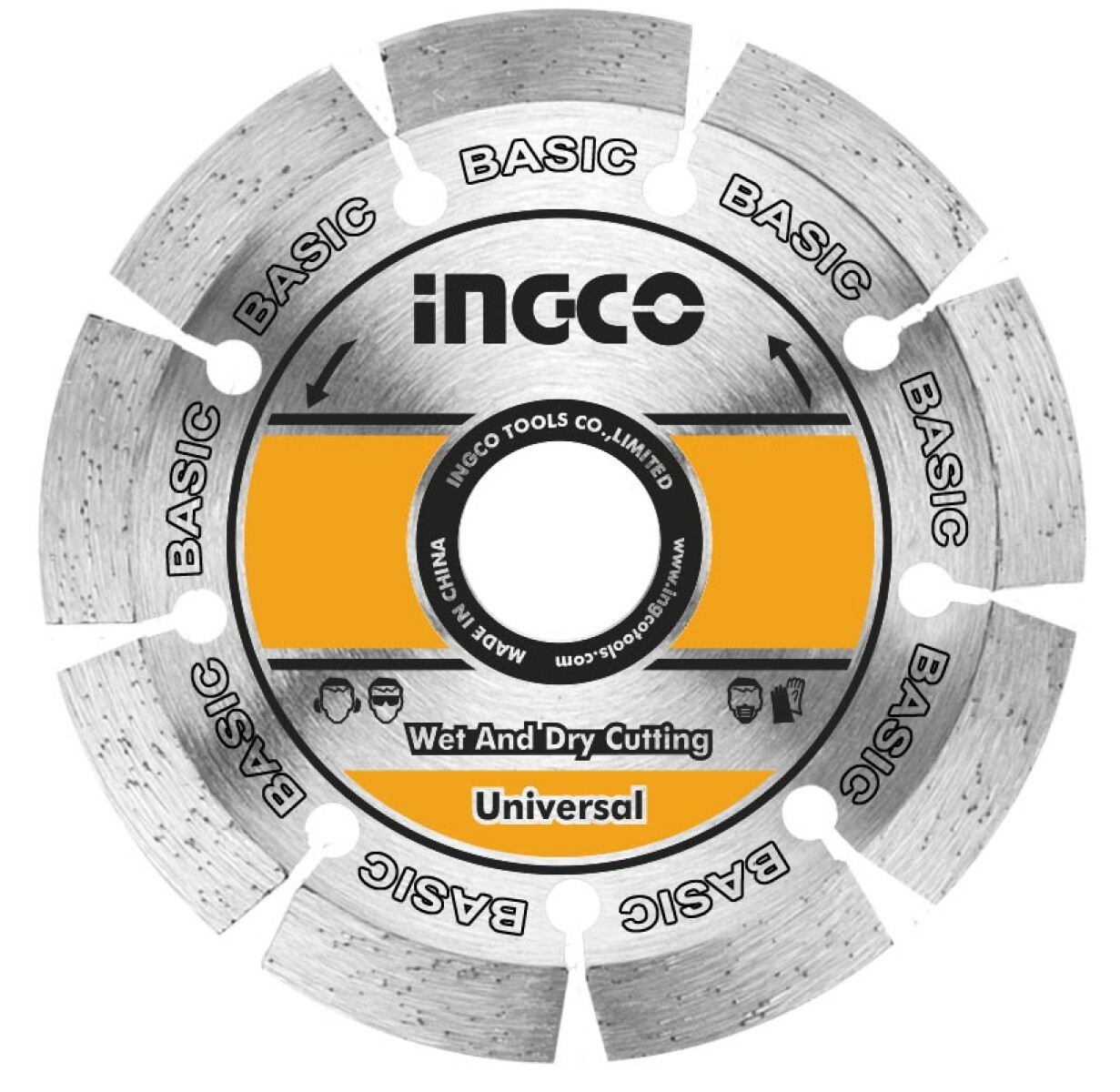 DISCO PARED SEGMENTADO 9´´ INGCO DMD012302 