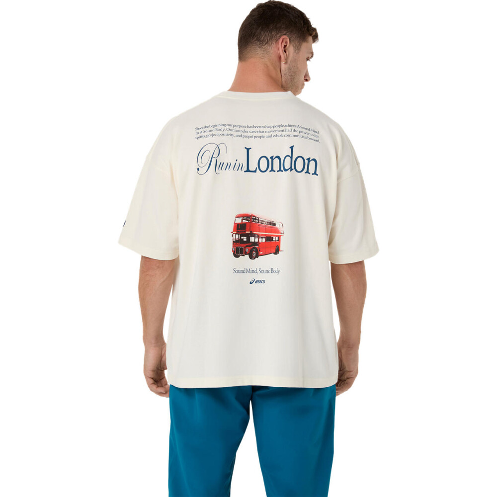 Polo Training Heritage Heavy Cotton Run City Tee Unisex Cream/london