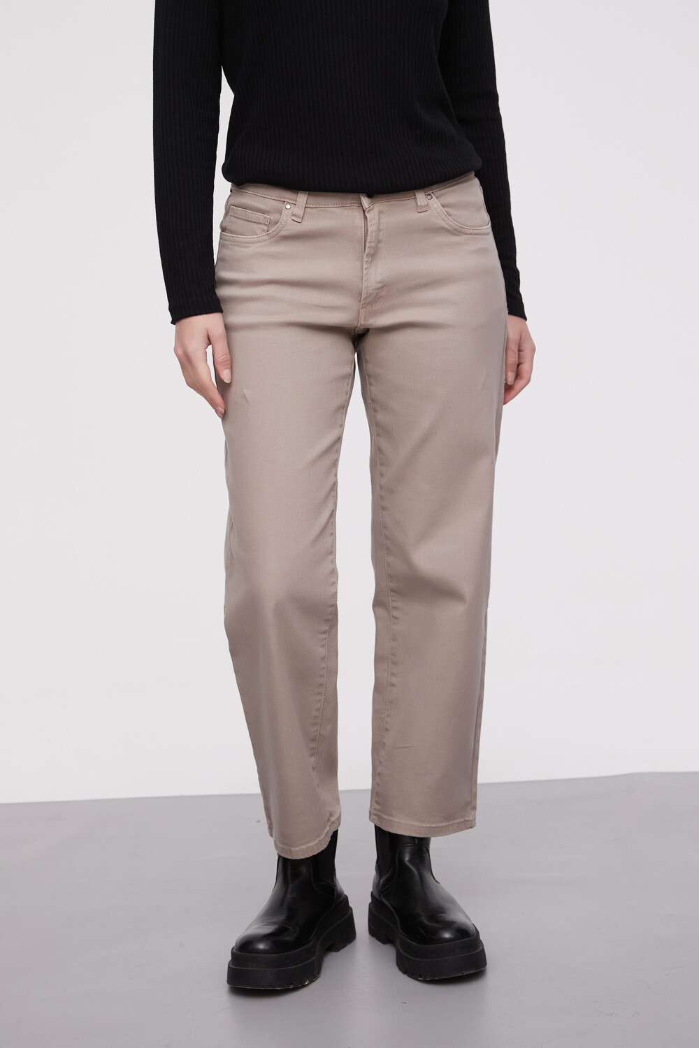 Pantalon Pompya Taupe / Mink / Vison