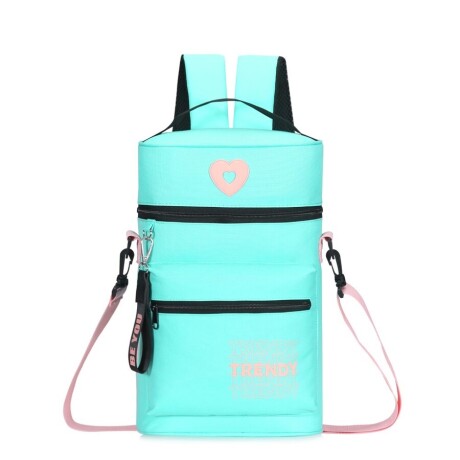 Mochila Matera Trendy Llavero Y Correa Desmontable ACQUA