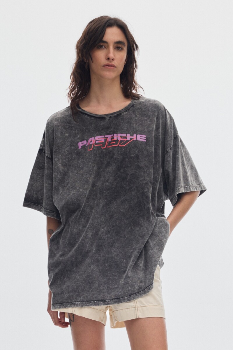T-shirt Boxy - Grey 