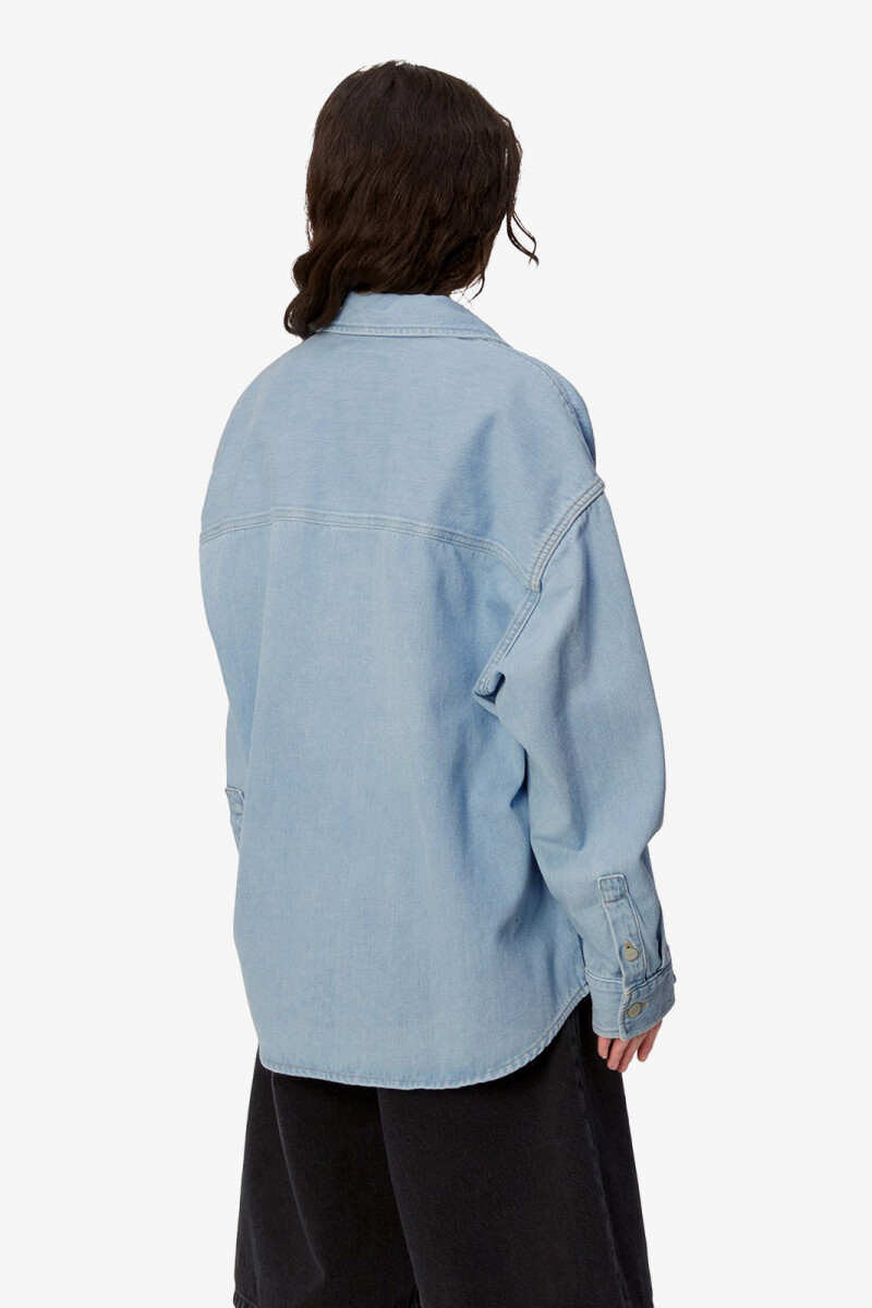 CAMISA DENIM Celeste