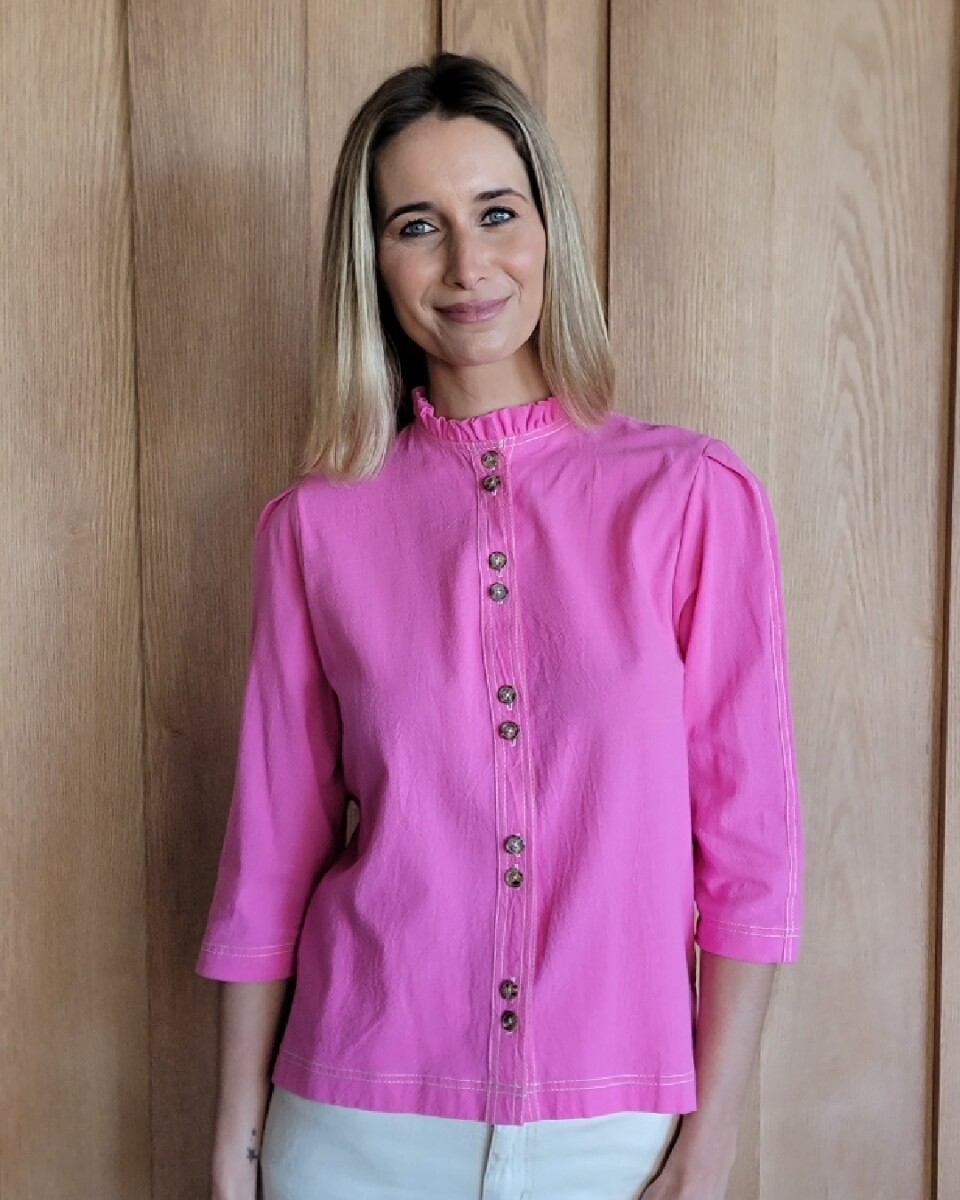 Camisa Carlotta 2.0 - Fucsia 