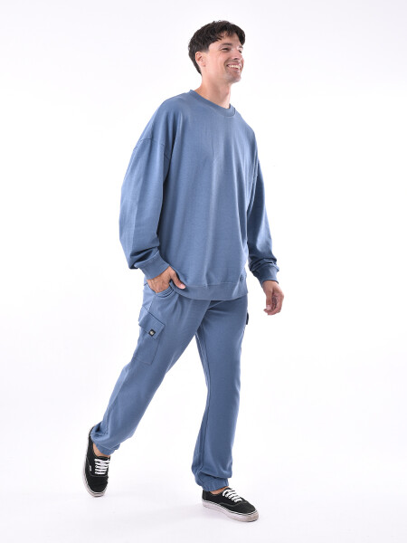 BUZO LAUTARO AZUL PIEDRA