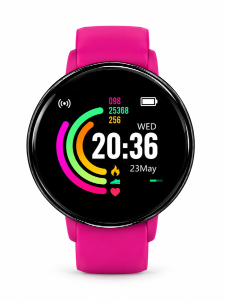 RELOJ INTELIGENTE ROSADO.