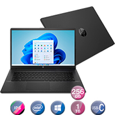 Notebook Hp 17,3'' Core I7 16gb 256gb 1tb Win11 Notebook Hp 17,3'' Core I7 16gb 256gb 1tb Win11