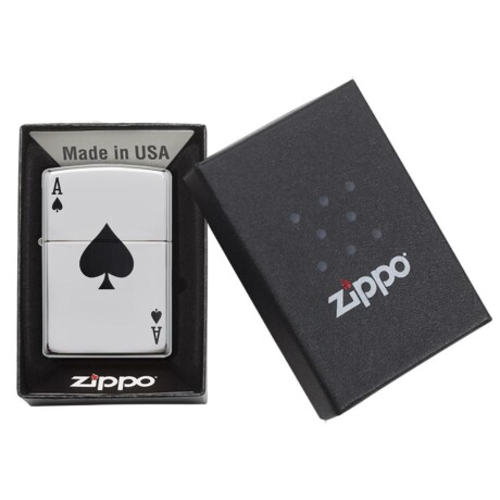 Encendedor Zippo Simple Spade Design - 24011 Encendedor Zippo Simple Spade Design - 24011