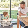 Silla Booster de Bebe para Comer Plegable Carestino Osaka Gris