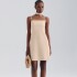 VESTIDO FEM CREMA