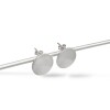 Caravanas Circulo-Plata 925-Sin piedra-CA3560 sinpiedra