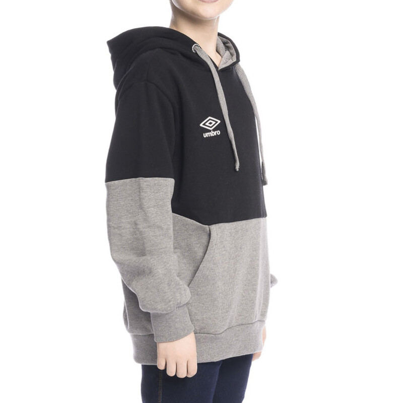 Canguro Infantil Umbro Hoodie Kids Negro