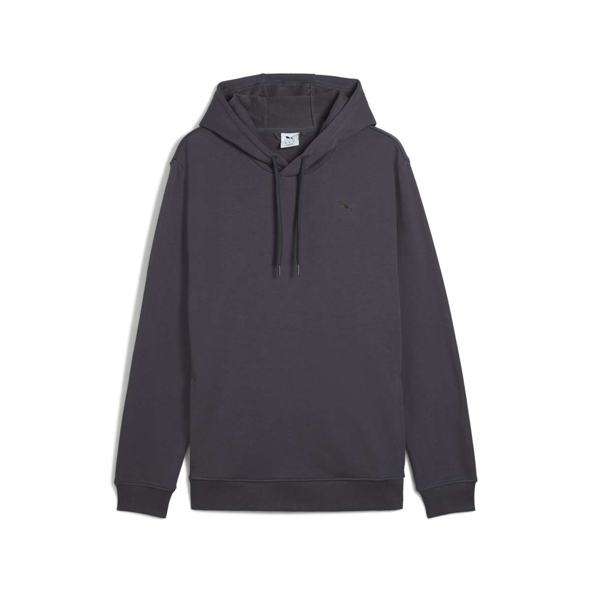 Campera Tad Essentials French Terry Hoodie de Hombre - Gris 
