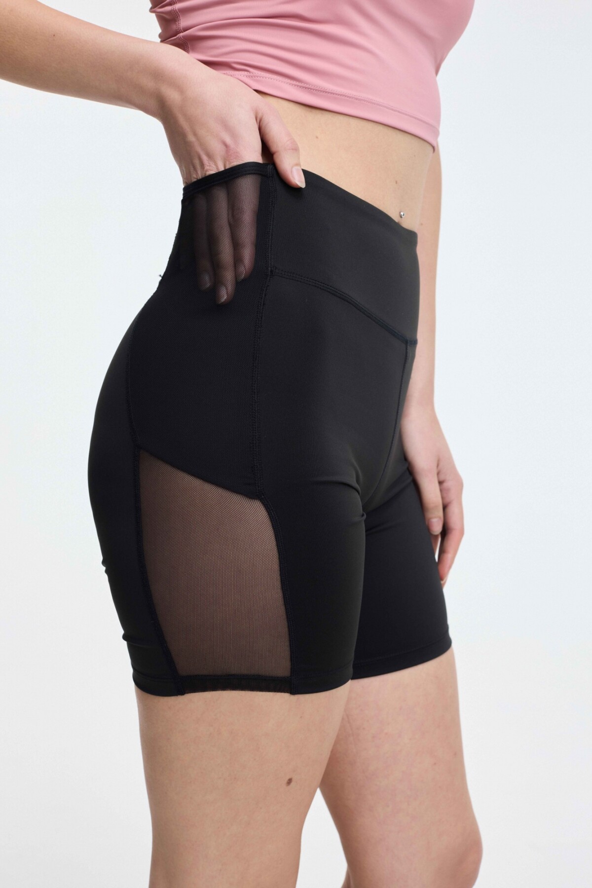 Biker Mesh Negro