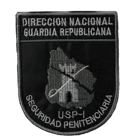 Parche bordado Guardia Republicana - Seguridad Penitenciaria USP I Parche bordado Guardia Republicana - Seguridad Penitenciaria USP I